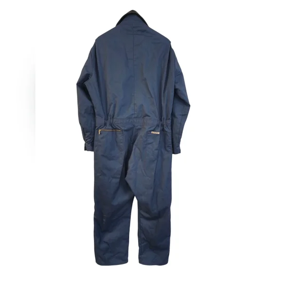 Vintage Walls Blizzard Pruf Coveralls Insulated Blue Size L/XL **